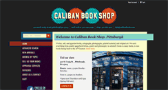 Desktop Screenshot of calibanbooks.com
